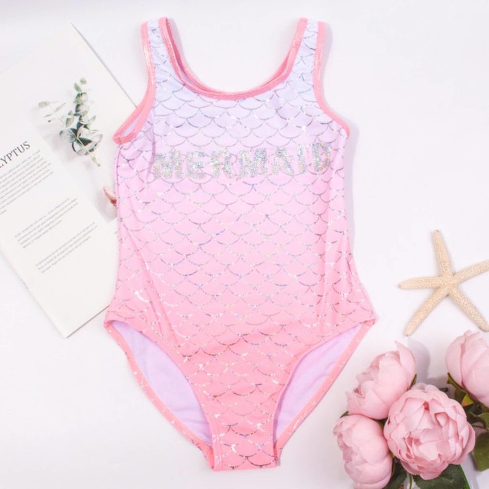 Swimsuit Girls Pink Mermaid size 7